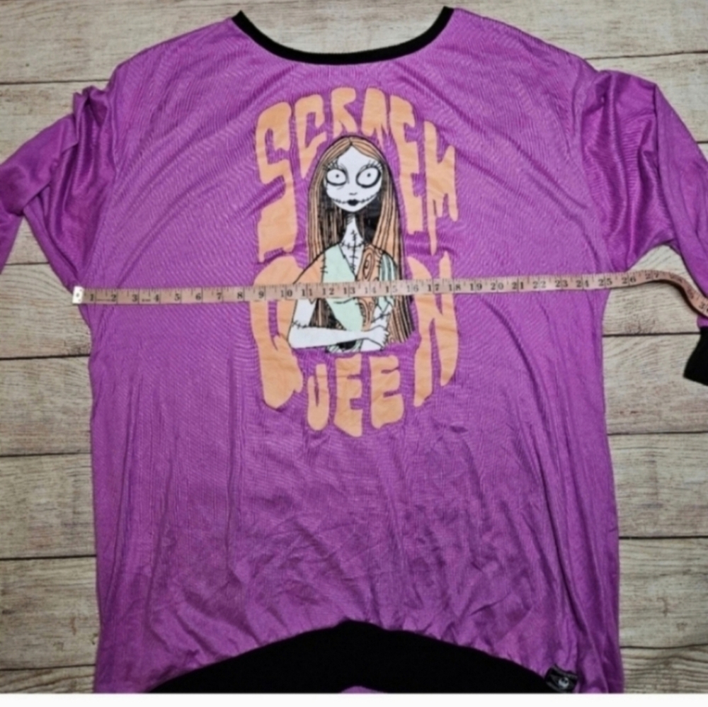 Disney Nightmare before christmas Sally scream queen night shirt pajamas - Picture 3 of 7